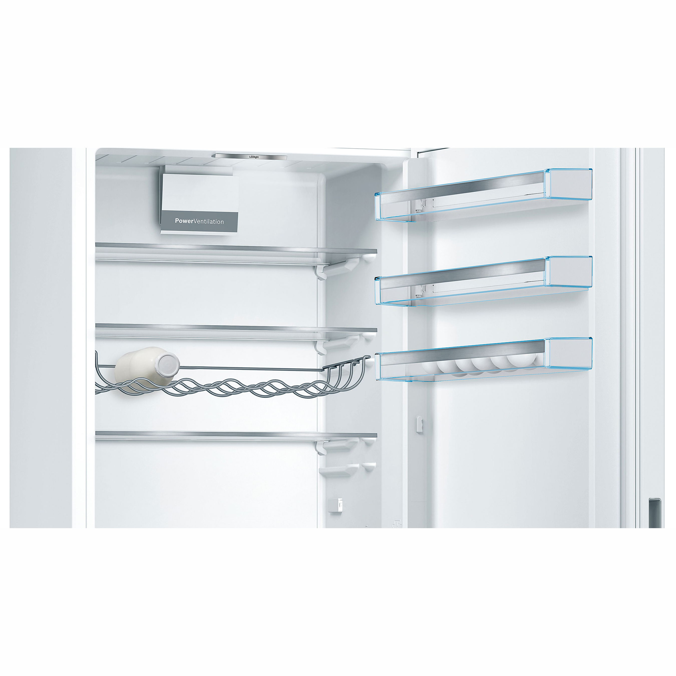 Fristående Kyl & Frys Bosch Serie 6 KGE49AWCA Vit