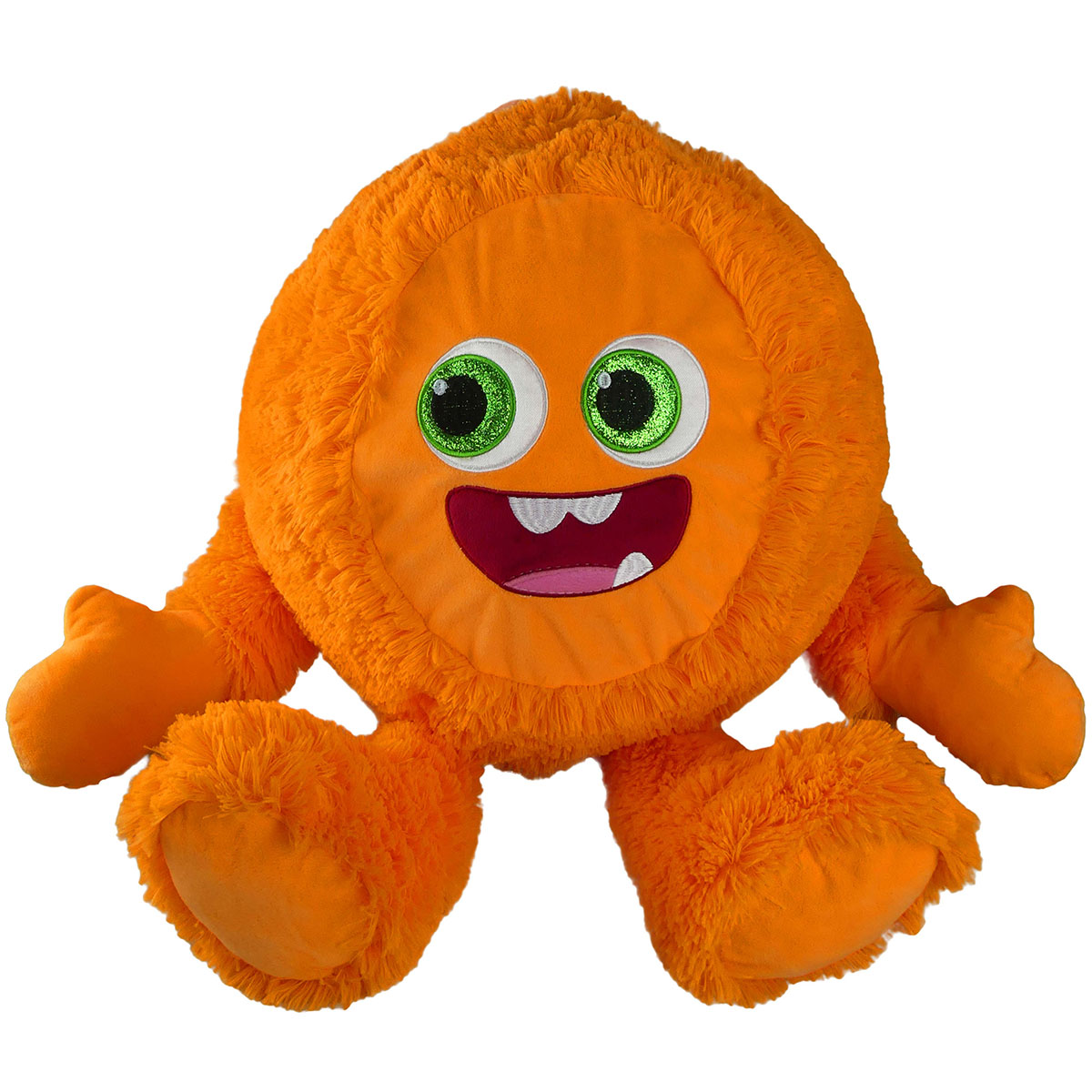 Gosedjur SportMe Fuzzy Monster 40 cm Orange