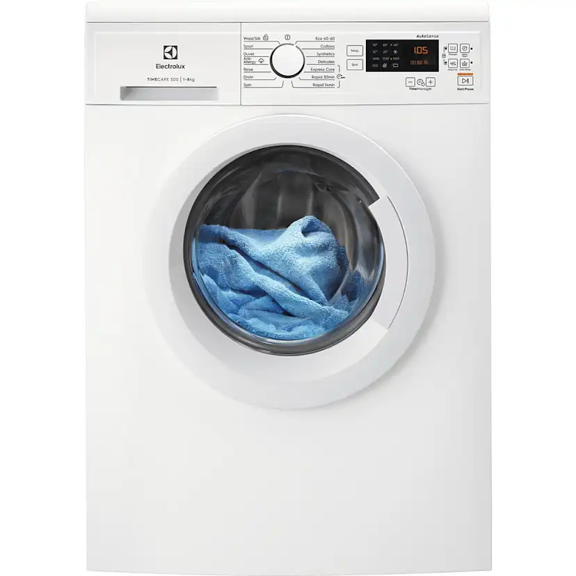 Frontmatad Tvättmaskin Electrolux TimeCare EW2F3068R8 med TimeManager och Anti-Allergiprogram