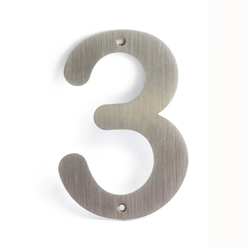 Husnummer Habo 570 Rostfritt