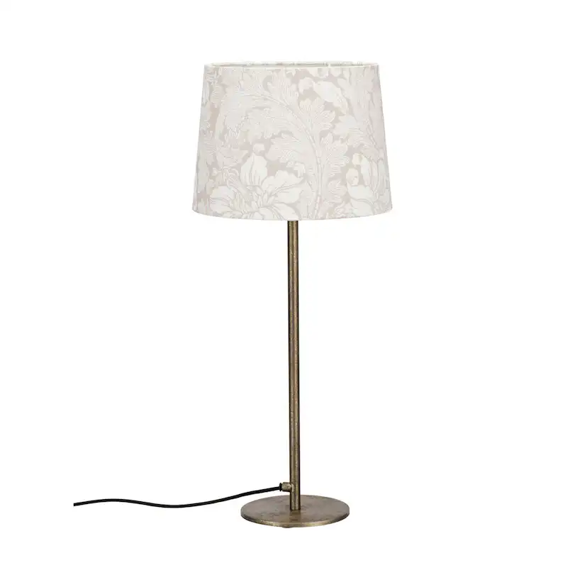 Bordsslampa PR Home Base Lampfot i Metall med Lampskärm
