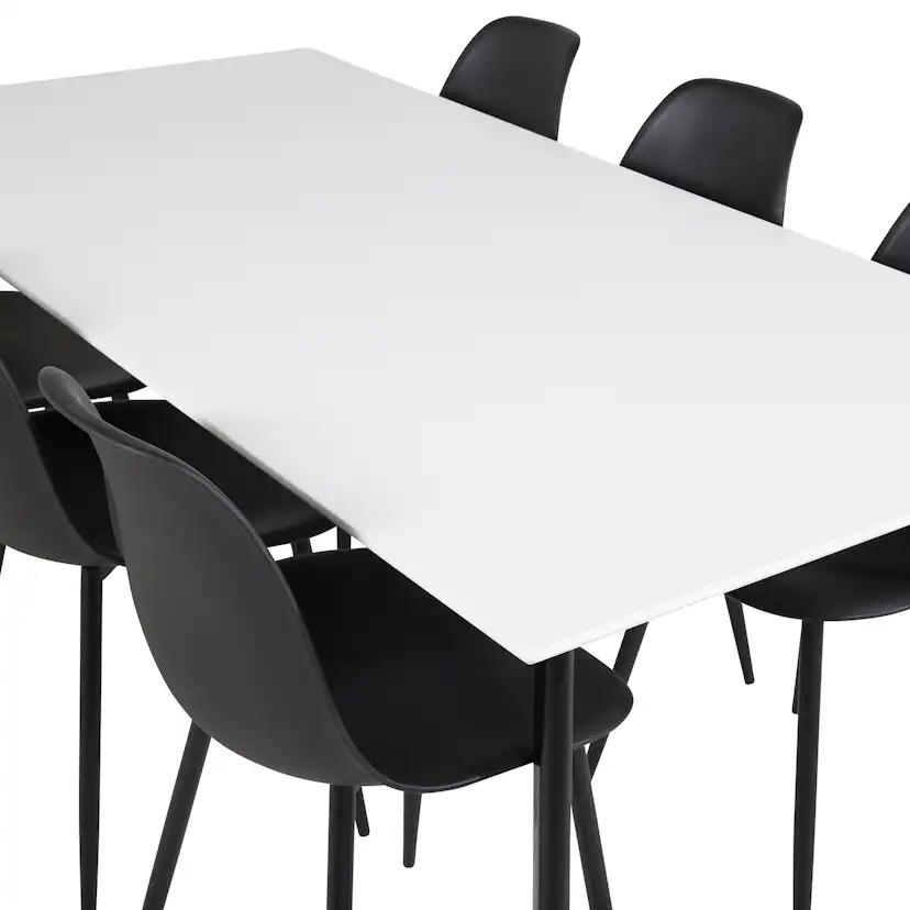 Matgrupp Venture Home Pobbie med 6 Pop Stolar