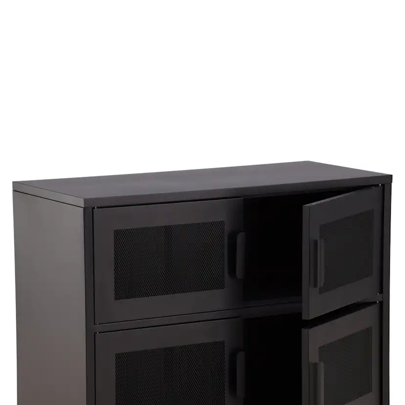 Nett Cabinet - Black Svart