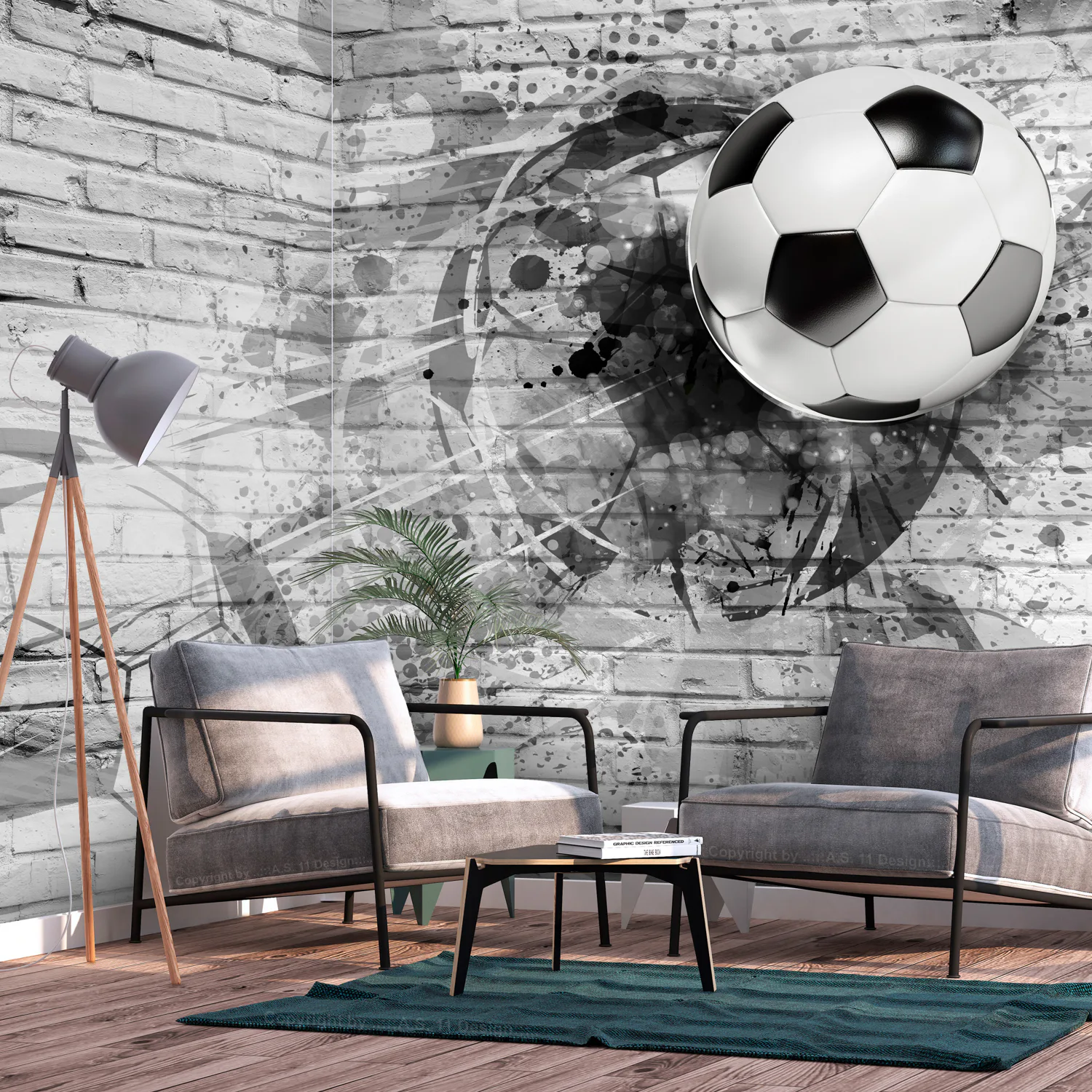 Fototapet Arkiio Dynamic Football