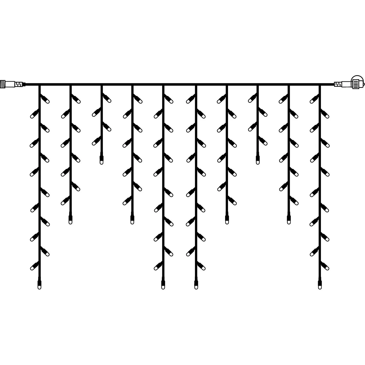 Istappsslinga Star Trading Extra System LED 100L