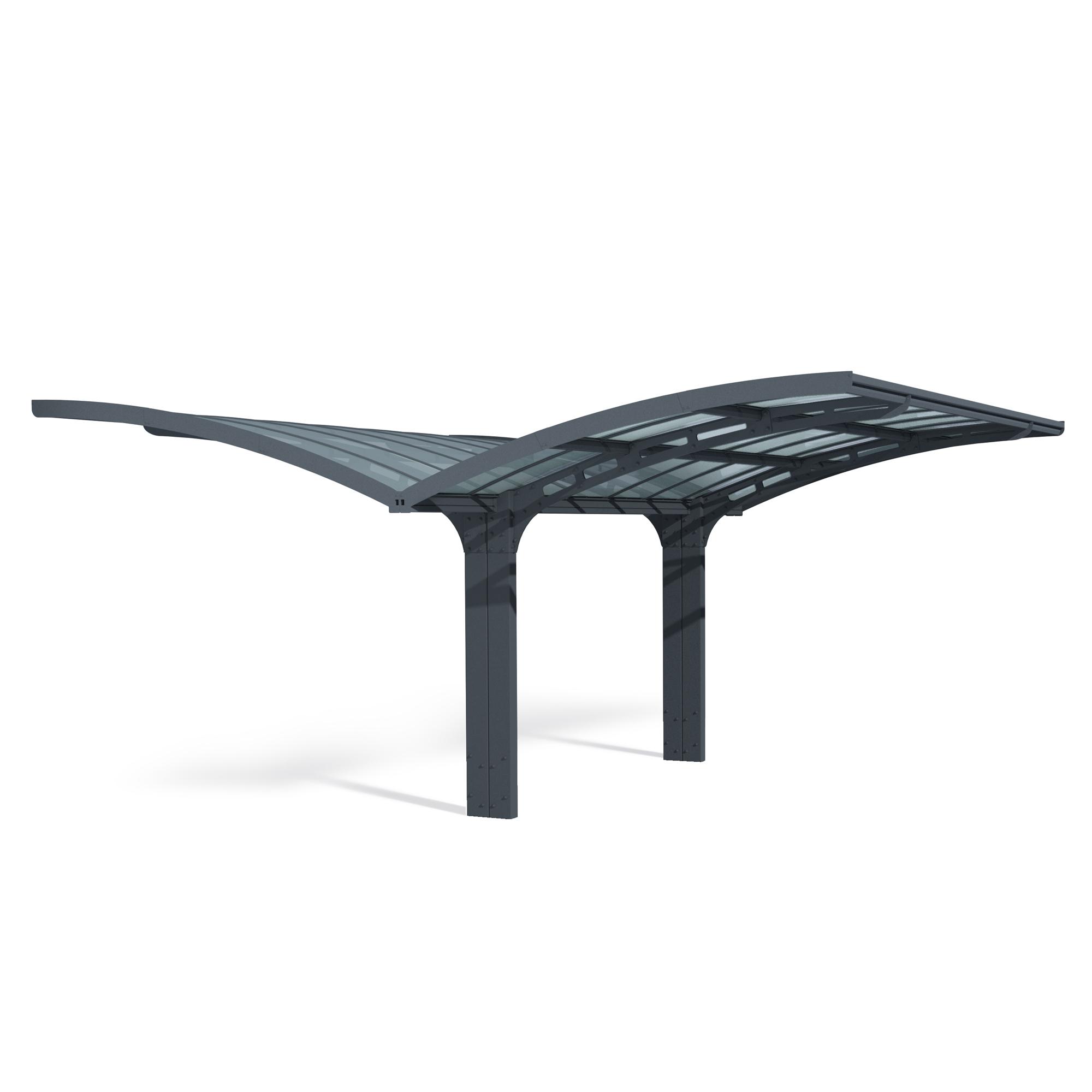 Dubbel Carport Canopia by Palram Arizona Breeze Carport I Metall 6x5 m