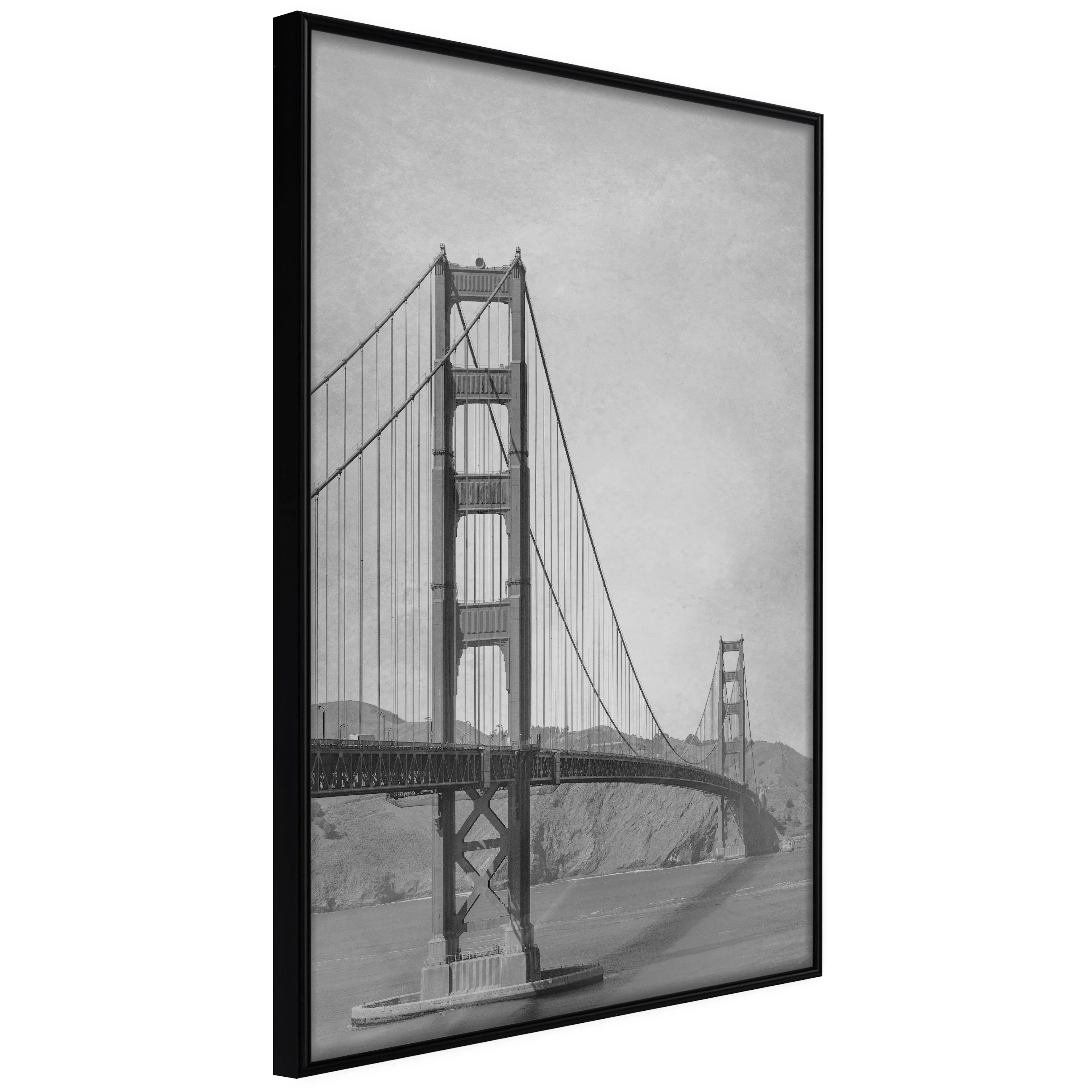 Affisch - Bridge [Poster] 20x30 Svart ram, 20x30 cm