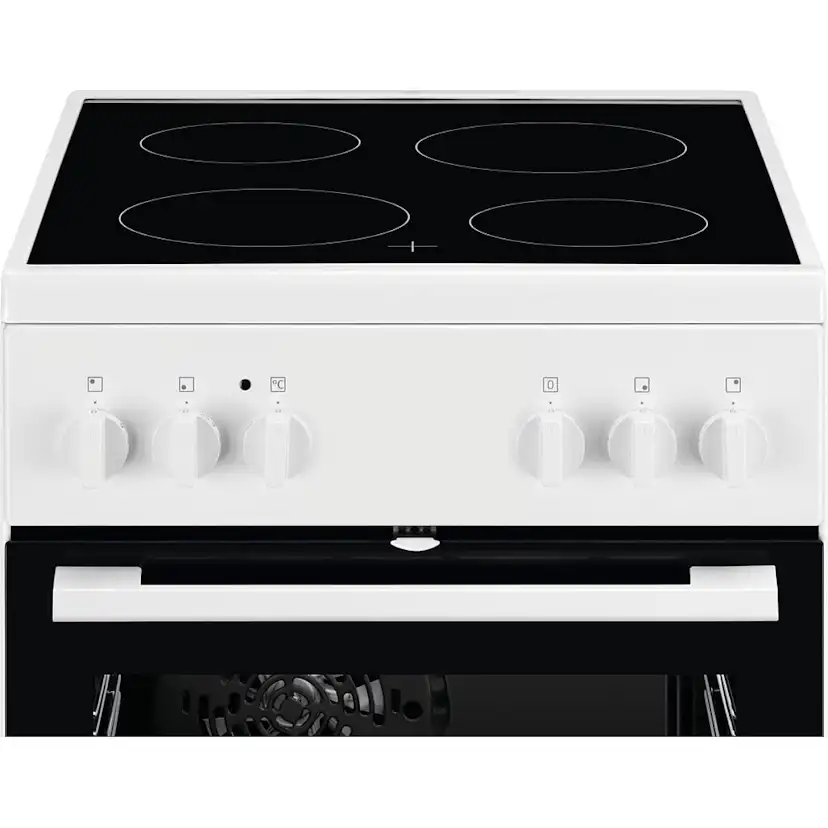 Glaskeramikspis Electrolux LKR54001NW Vit