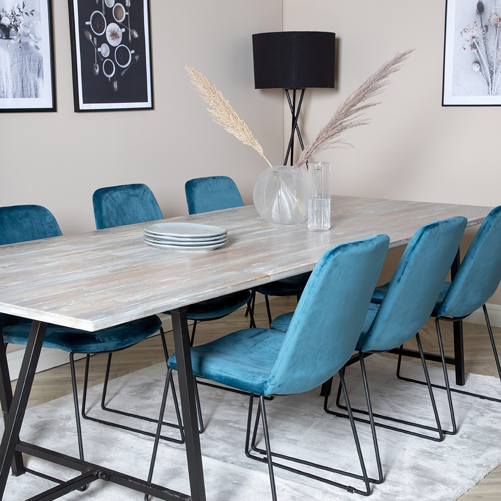 Matgrupp Venture Home Jenni med 6 Muscot Stolar