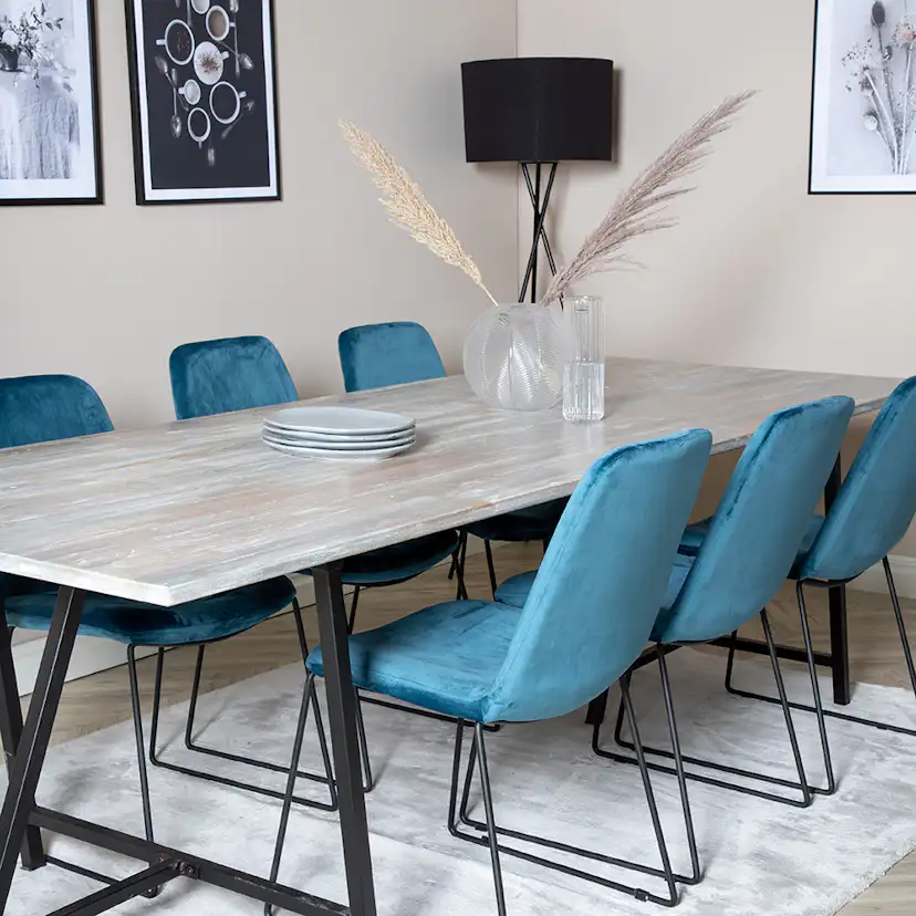 Matgrupp Venture Home Jenni med 6 Muscot Stolar