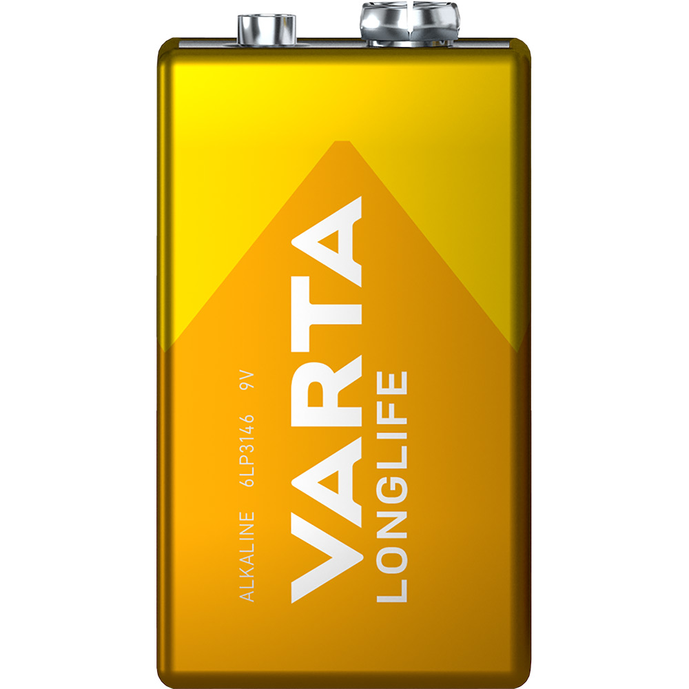 Batteri VARTA Alkaliska Longlife 9V 1-Pack