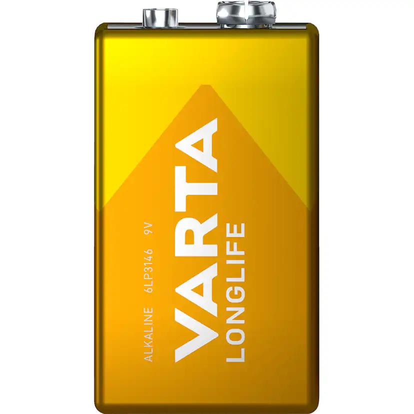 Batteri VARTA Alkaliska Longlife 9V 1-Pack