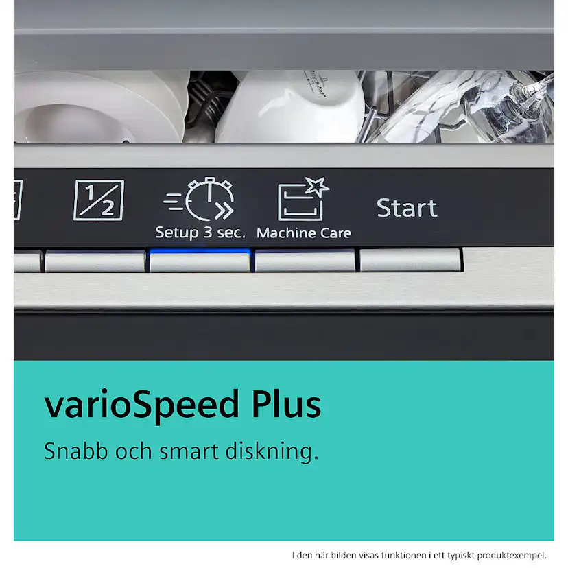 Underbyggd Diskmaskin Siemens iQ500 SN15ZW01CS Vit med Smart Uppkoppling