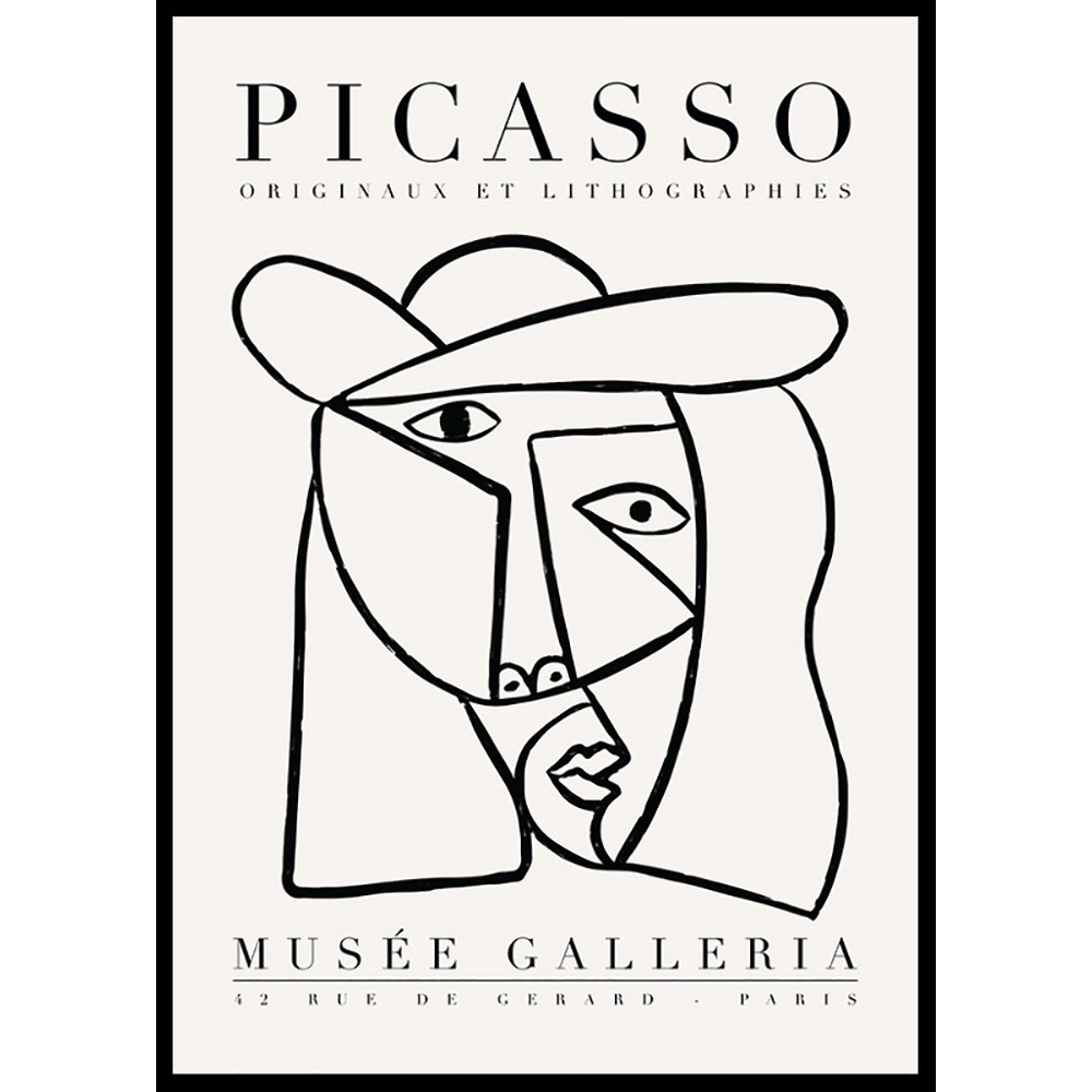 Poster Gallerix Picssso Lithographie No4