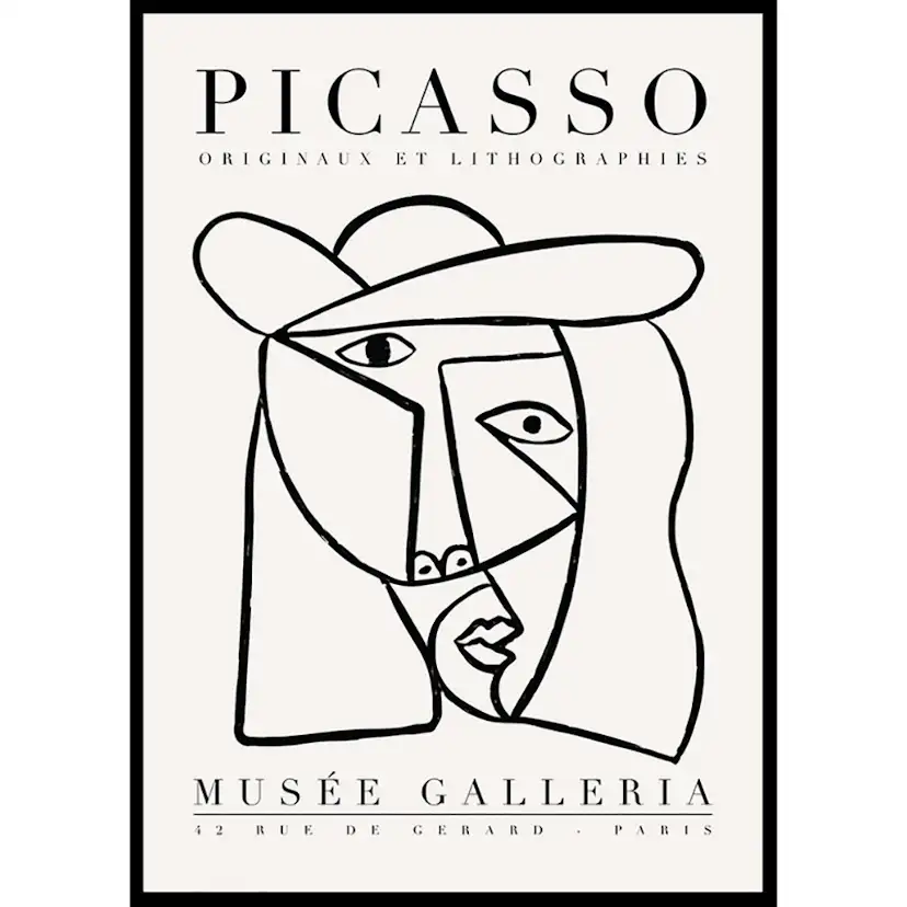 Poster Gallerix Picssso Lithographie No4