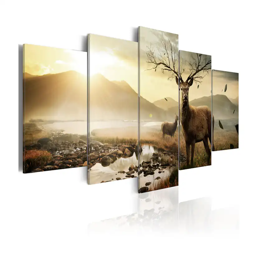 Tavla Arkiio Tundra And Deer