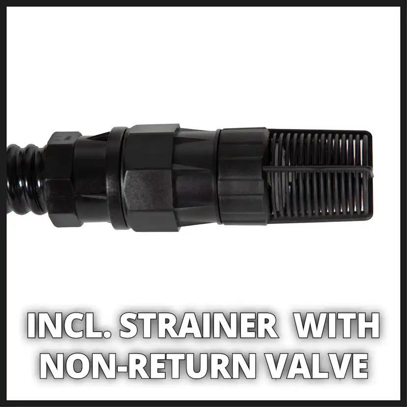 Sugslang med plastkoppling Einhell 7m/1