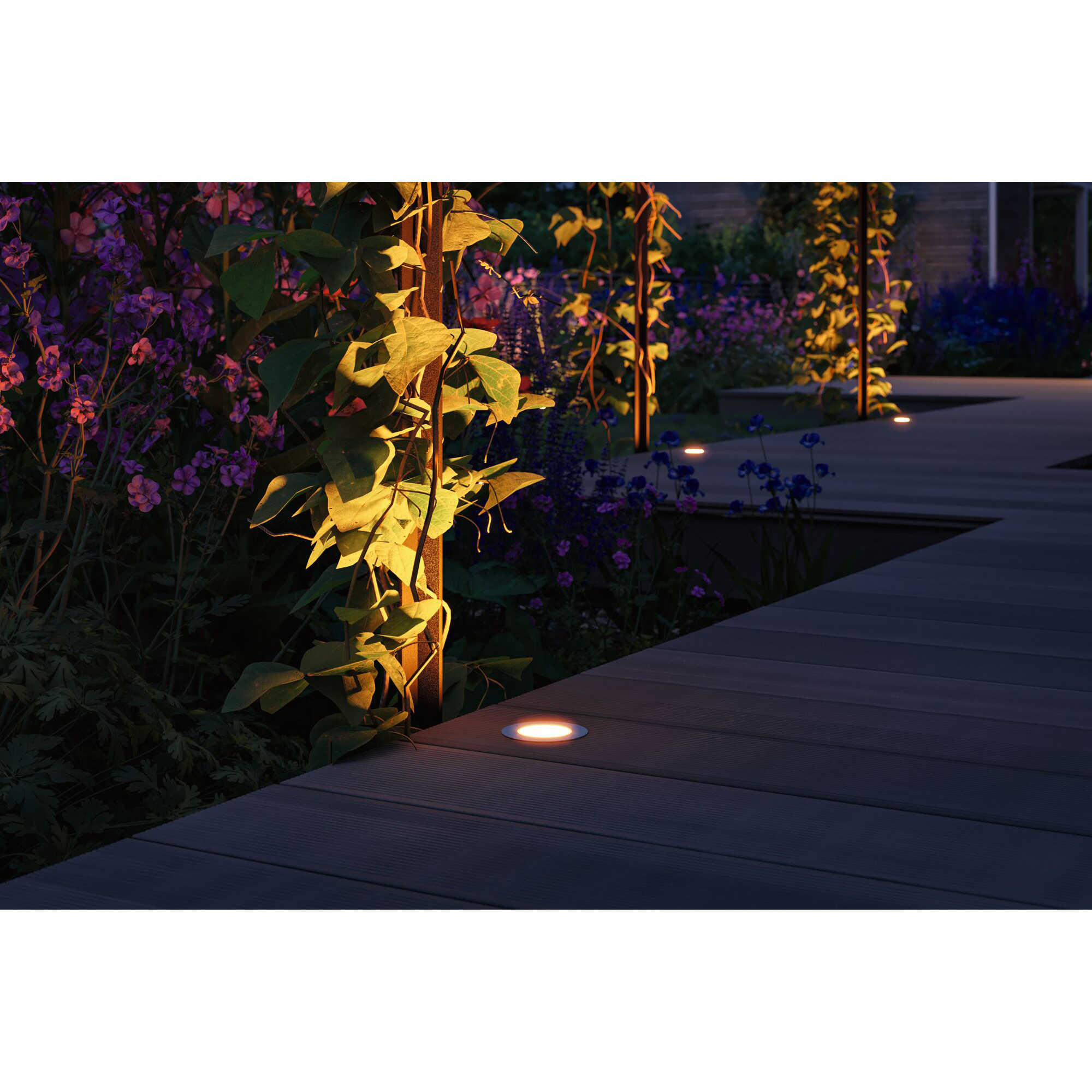 LED Infälld Markbelysning Paulmann Plug & Shine Floor Profil Spot Insektsvänlig IP67 2W
