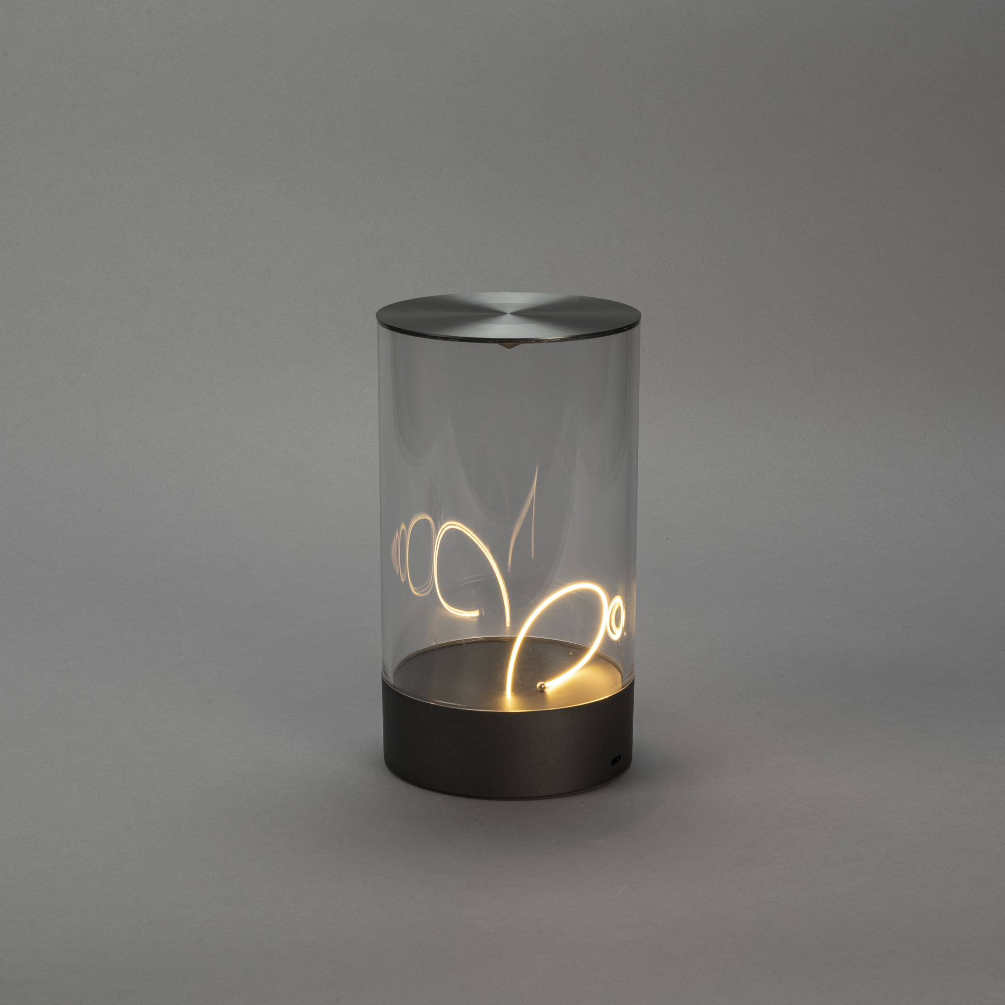 Bordslampa Gnosjö Konstsmide Edison M USB Portabel