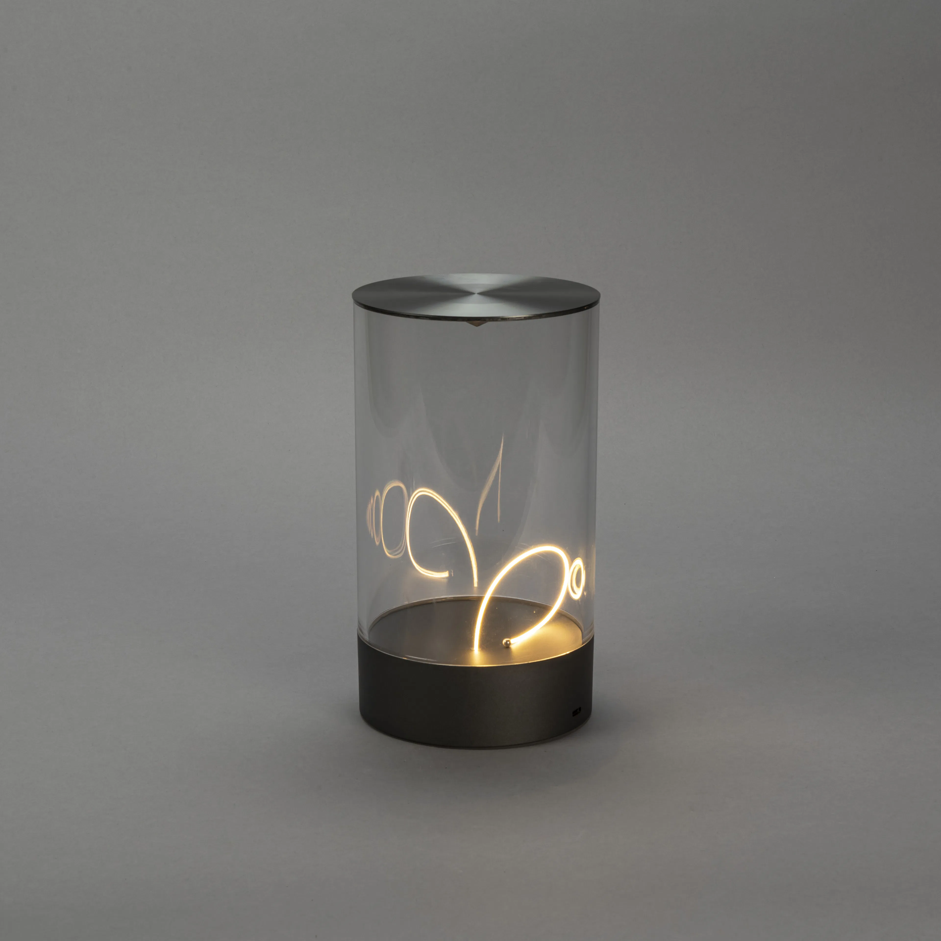 Bordslampa Gnosjö Konstsmide Edison M USB Portabel