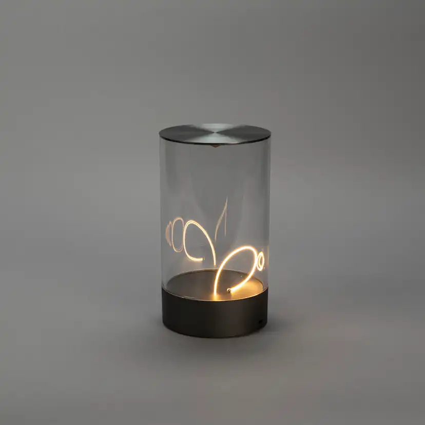 Bordslampa Gnosjö Konstsmide Edison M USB Portabel