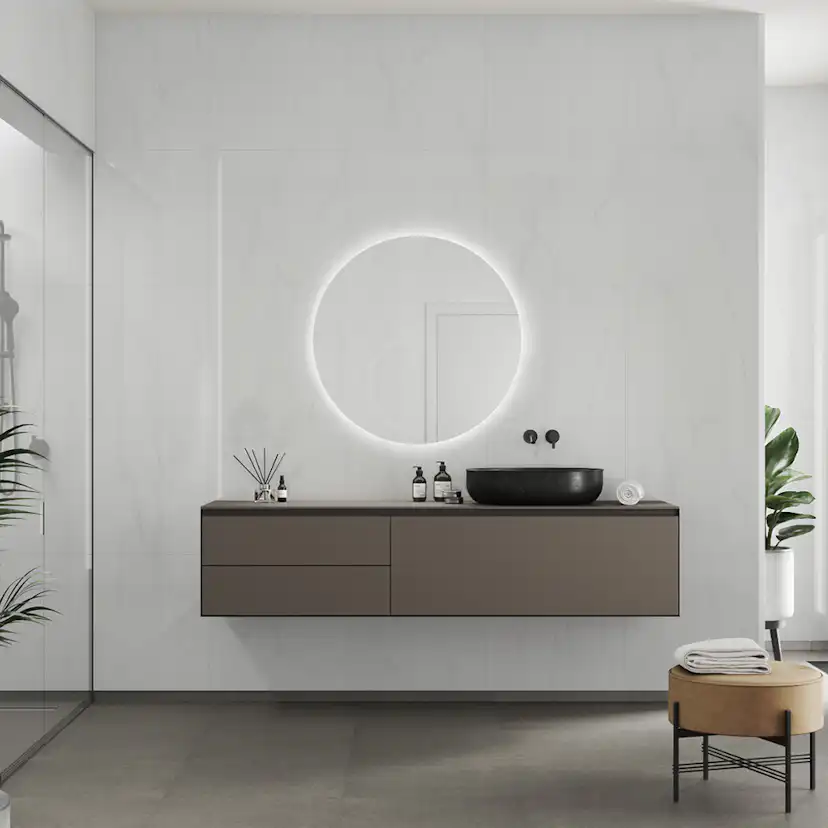 Våtrumsskiva Fibo 3487-LM6060 HG Bright Marble 10x620x3020 mm