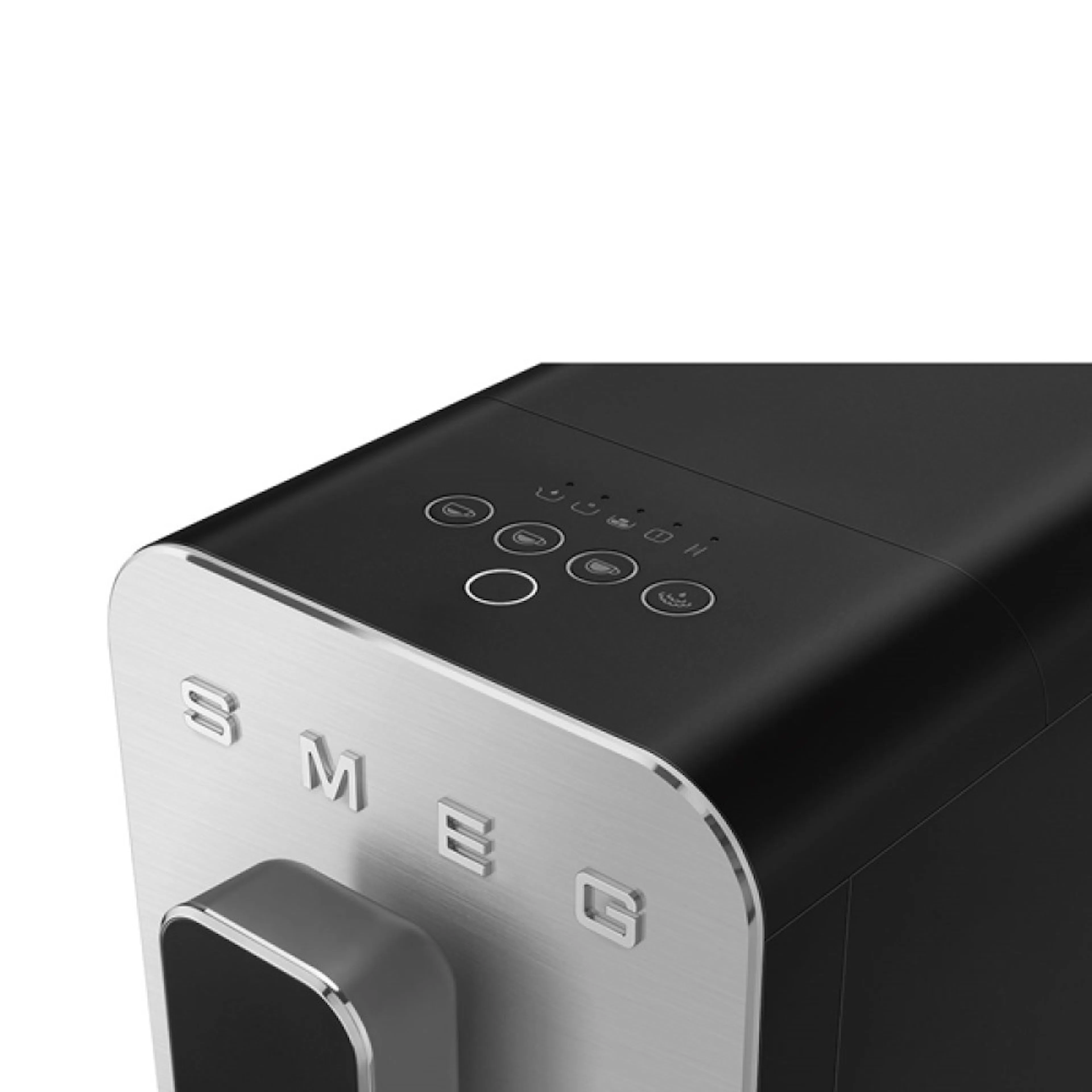 Espressomaskin Smeg BCC12BLMEU Compact Design med Inbyggd Kaffekvarn