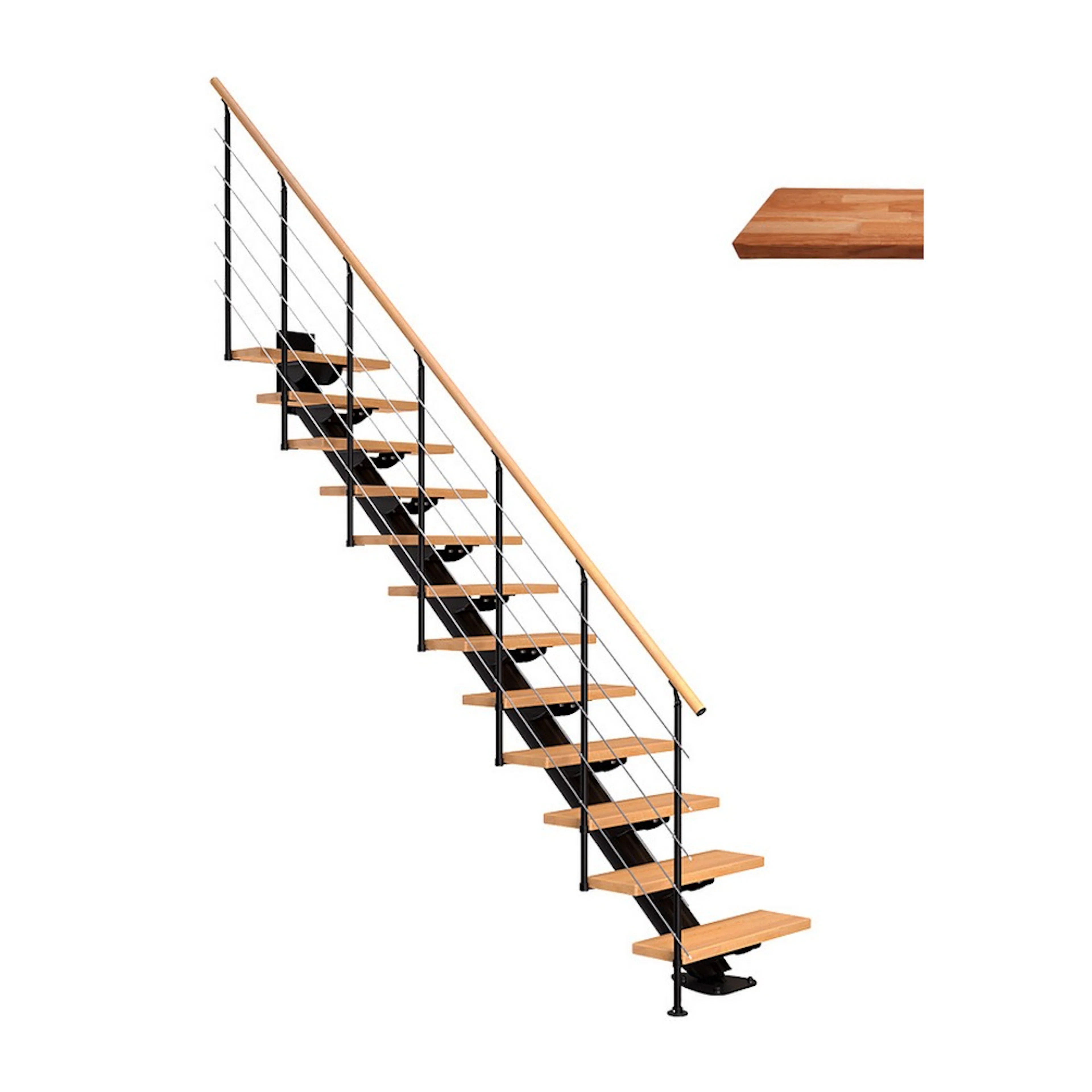 SYDNEY ek oljad rak svart STYLE6 11S 75W Svart, Bredd: 750 mm, Max Takhöjd: 2700 mm