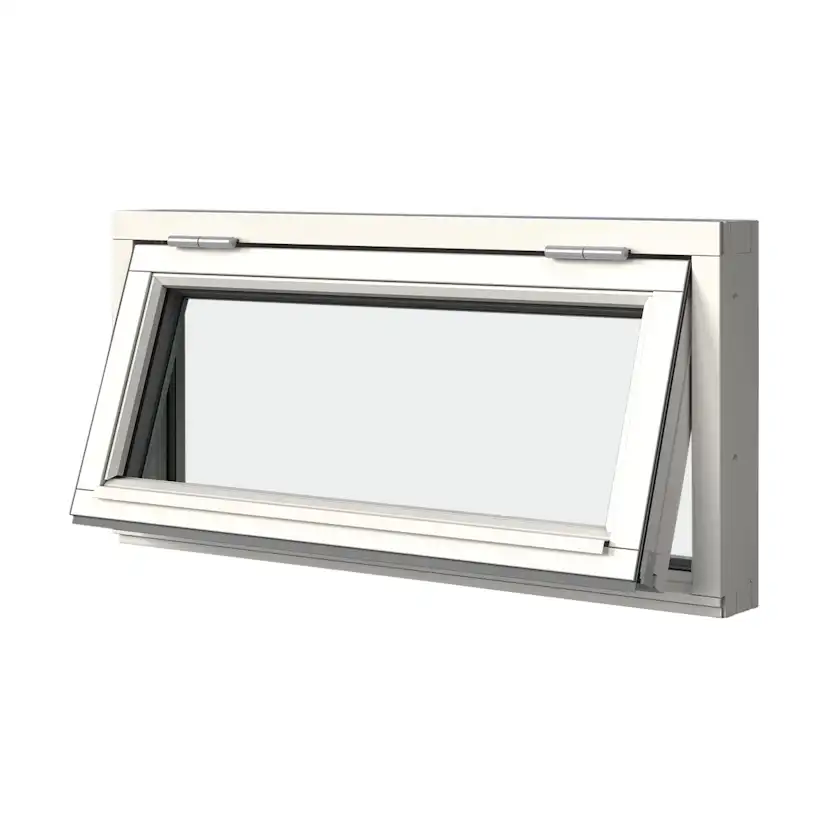 Överkantshängt Fönster Elitfönster 3-Glas Original Aluminium