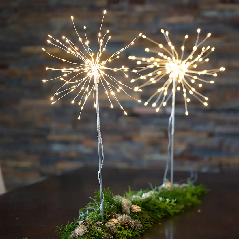 Adventsstjärna Star Trading På Fot Firework 120 LSil