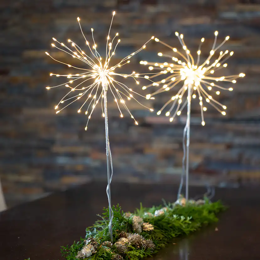 Adventsstjärna Star Trading På Fot Firework 120 LSil
