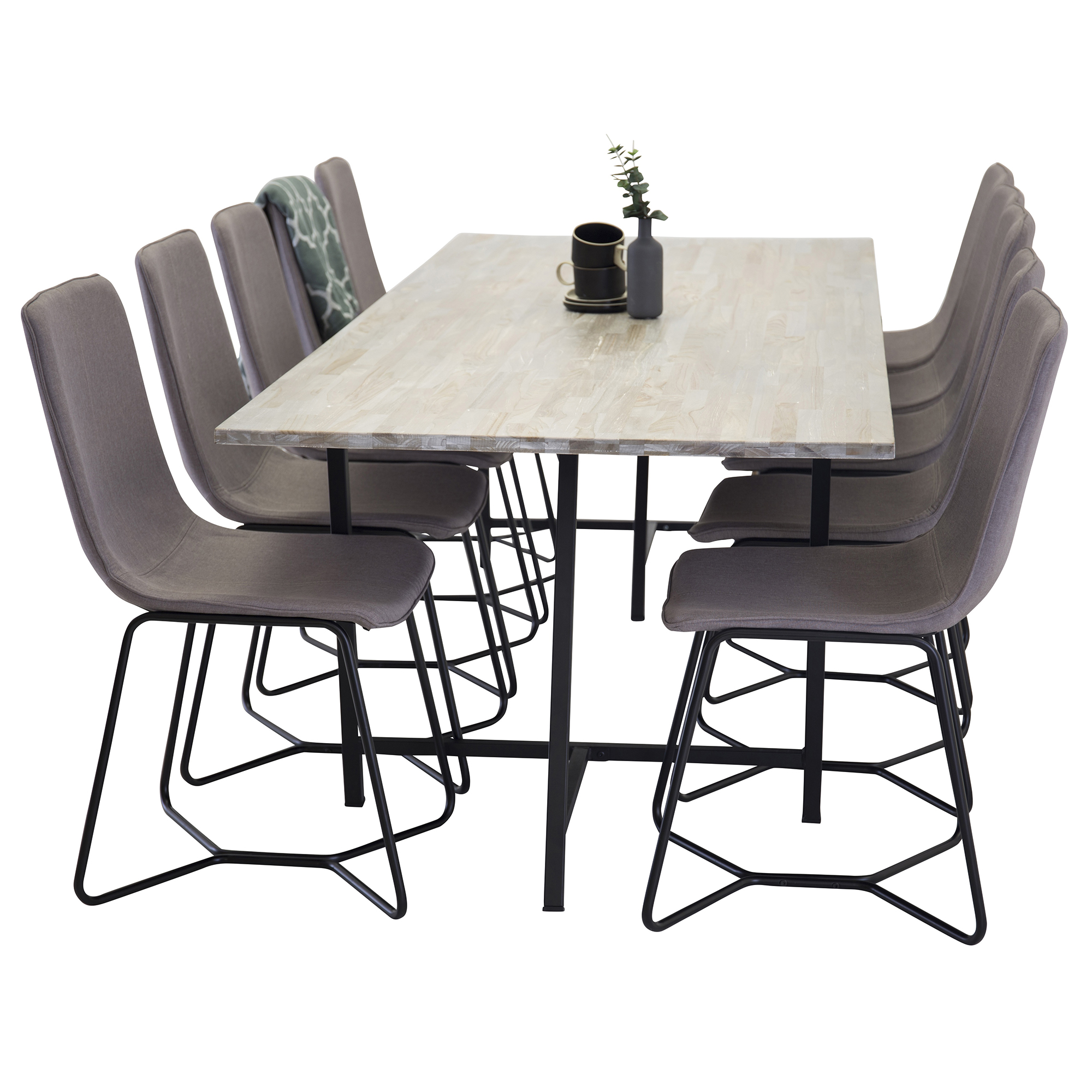 Matgrupp Venture Home Jenni med 10 Xtra Stolar