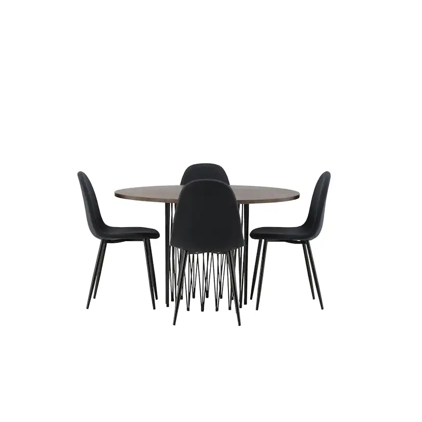 Matgrupp furniture/fashion Stone med 4 Polar Stolar
