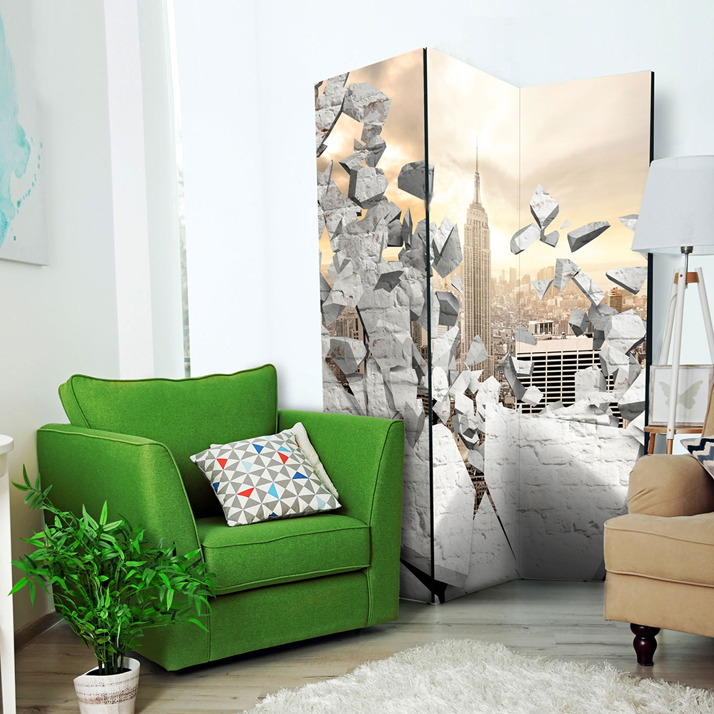 Rumsavdelare Arkiio City Behind The Wall 135x172 cm