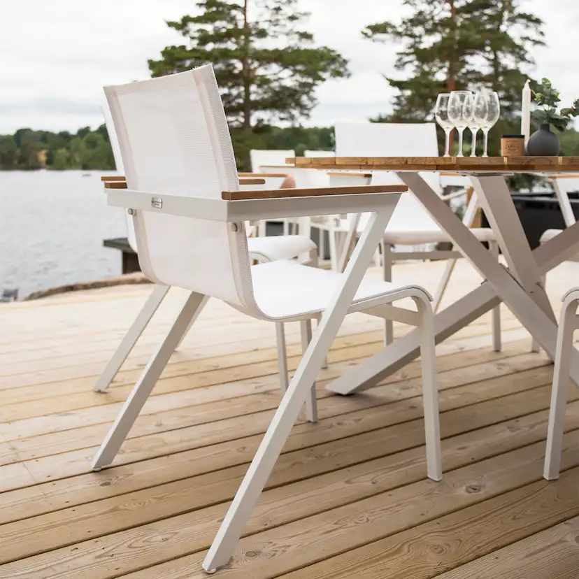 Trädgårdsstol Venture Home Mexico Stapelbar Utomhus