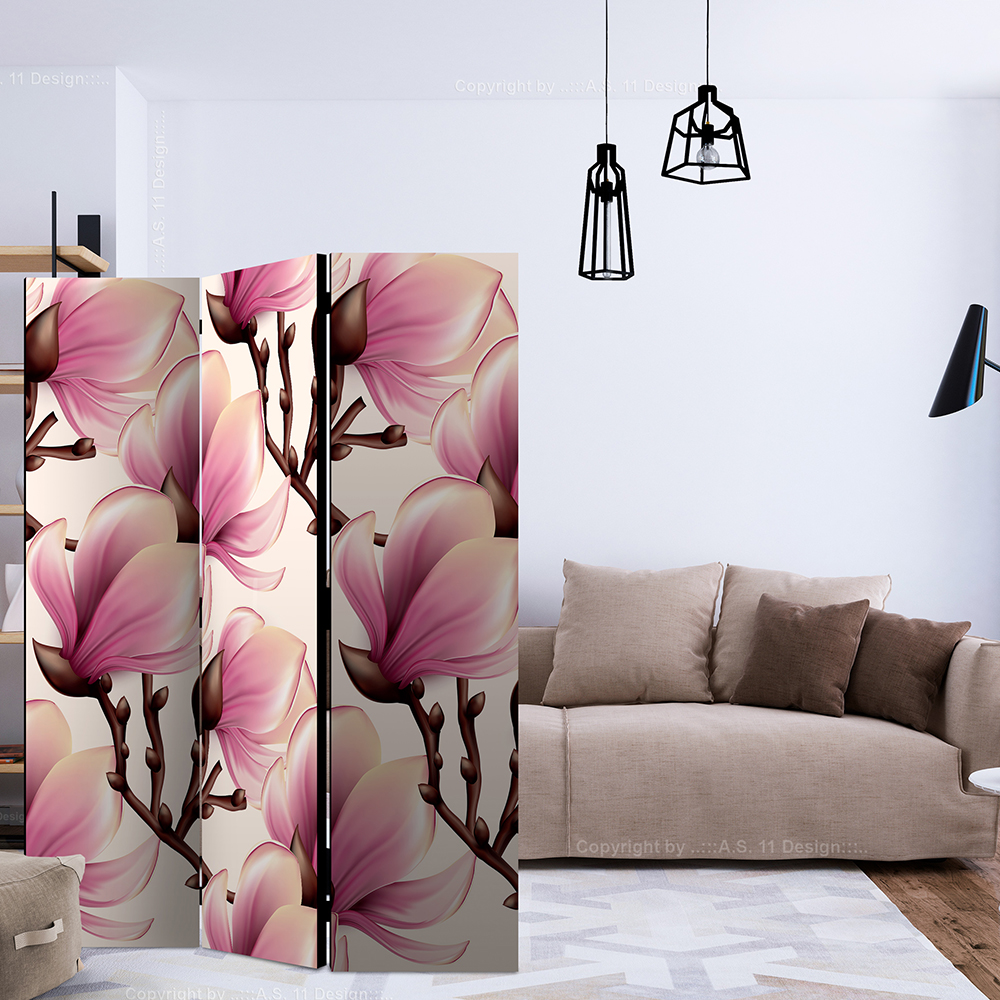 Rumsavdelare Arkiio Blooming Magnolias 135x172 cm