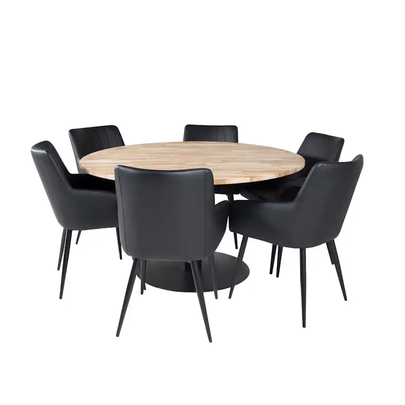 Matgrupp Venture Home Cirebon med 6st Comfort Stolar