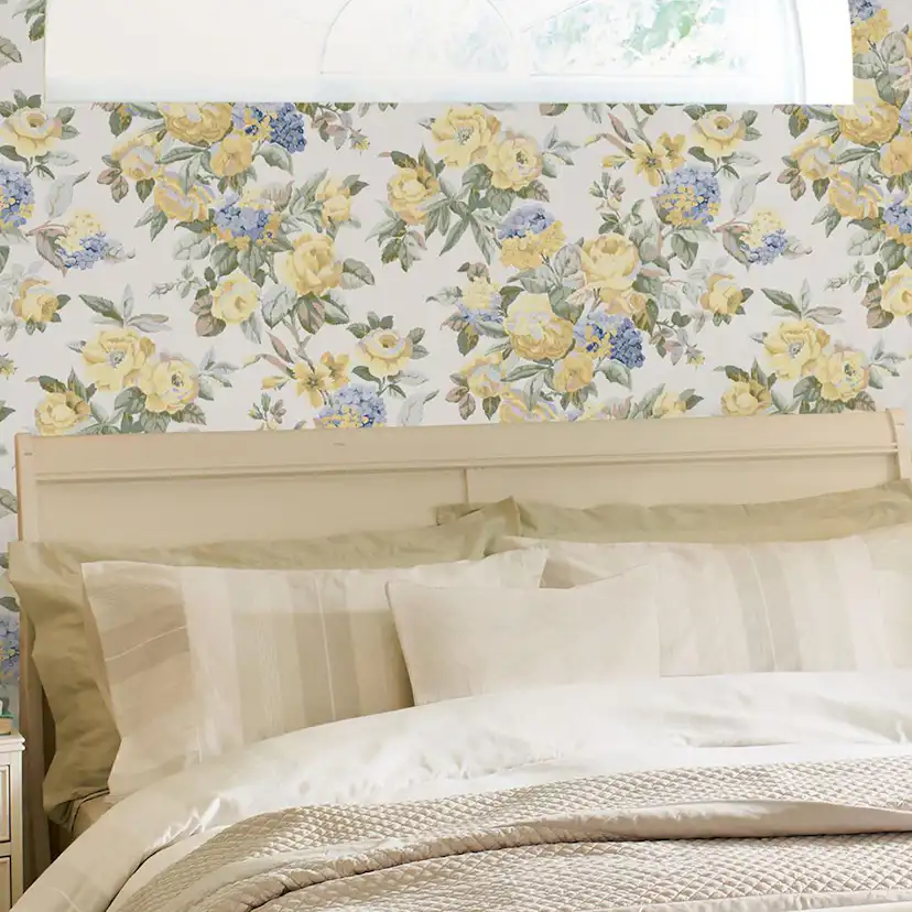 Tapet Laura Ashley Pembrey Pale Guld 118470