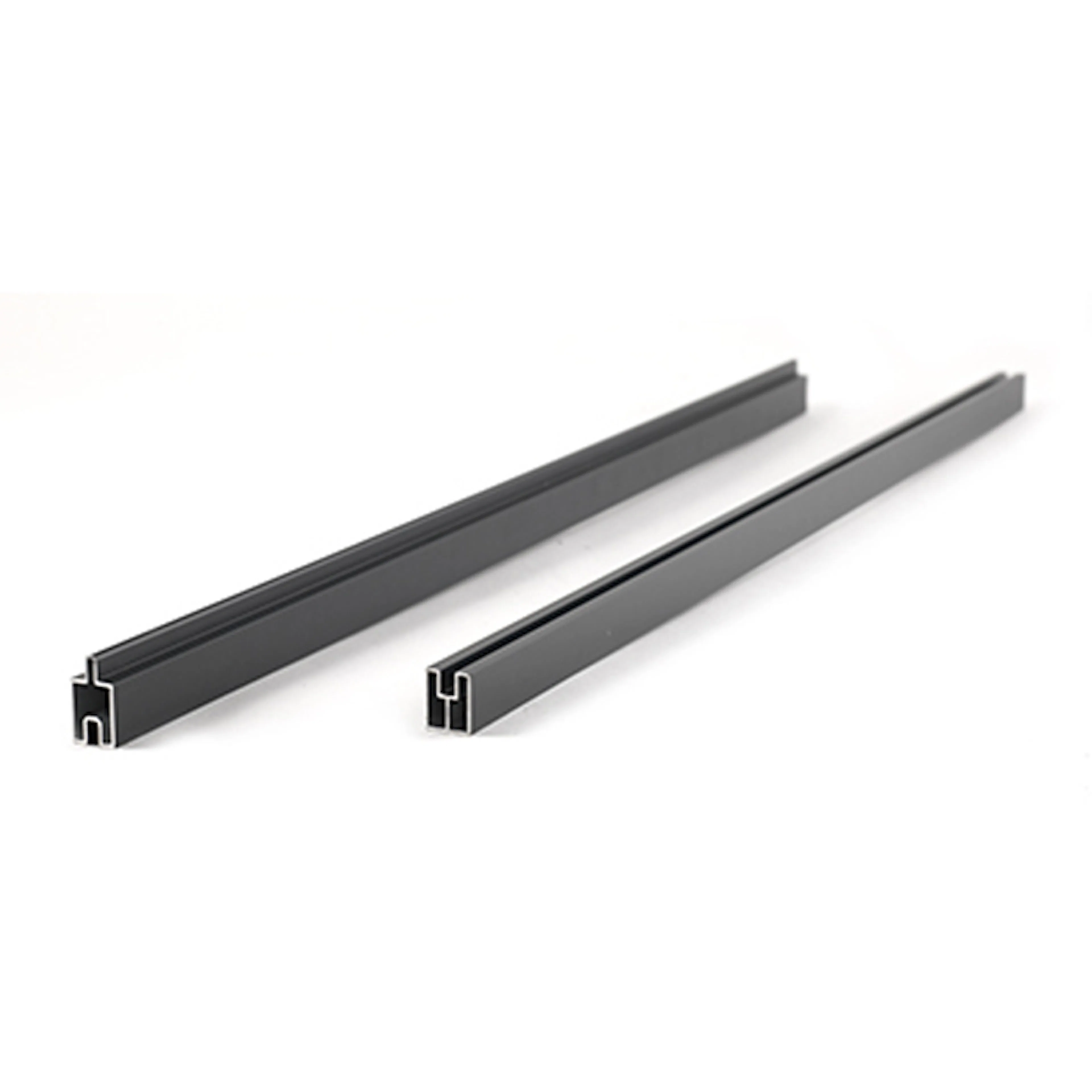 Skensats Kirkedal Topp och Bottenskena K150 Light Black