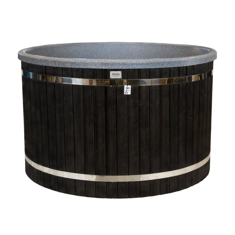 BADTUNNA PW-SPA CLASSIC GÖR-DET-SJÄLV, SVART/GRANIT 30KW Svart, Granit