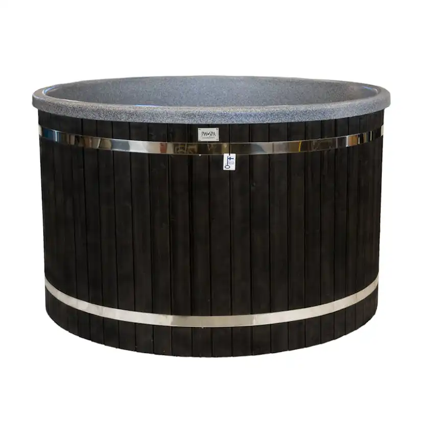 BADTUNNA PW-SPA CLASSIC GÖR-DET-SJÄLV, SVART/GRANIT 30KW Svart, Granit