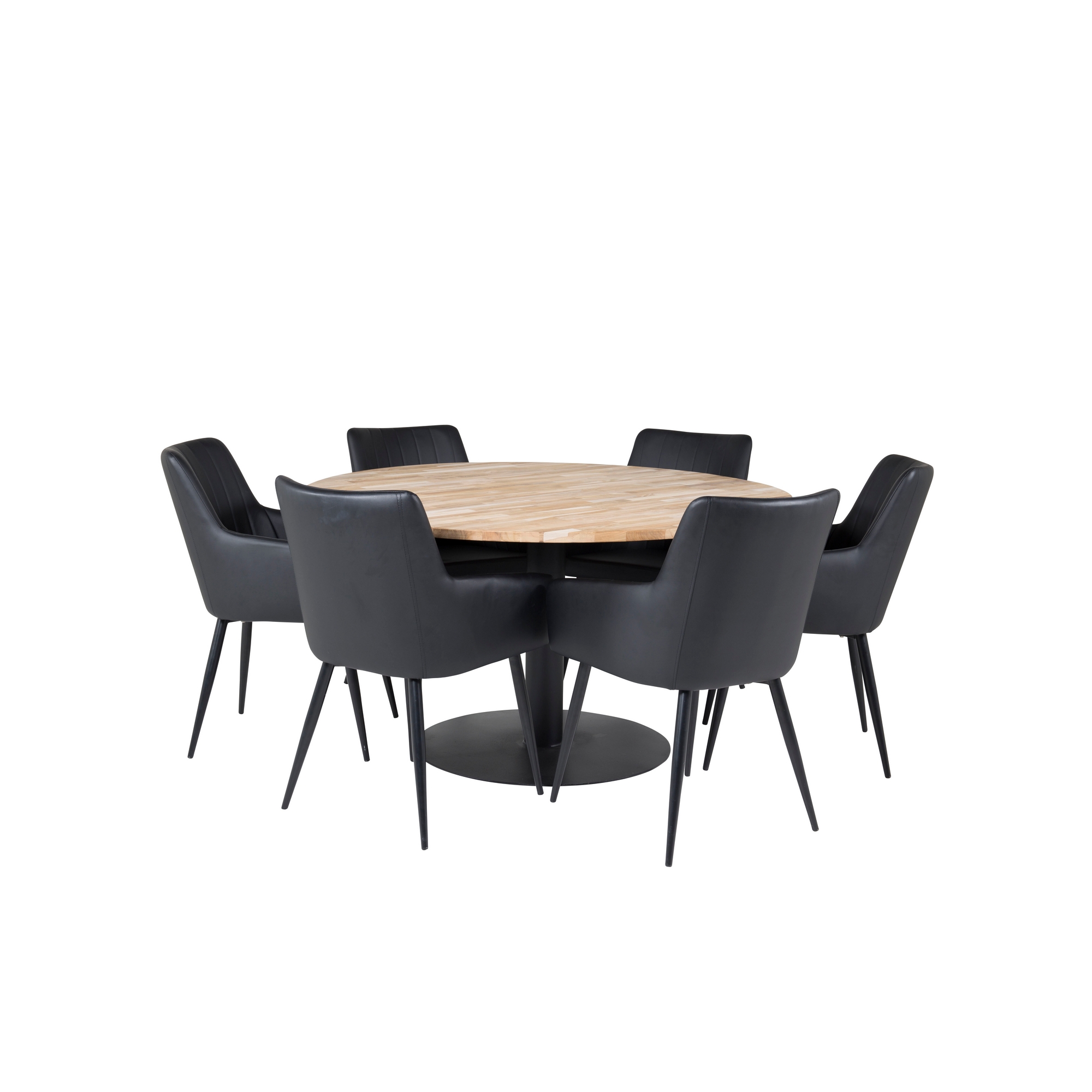 Matgrupp Venture Home Cornelia med 6 Corina Stolar Rund