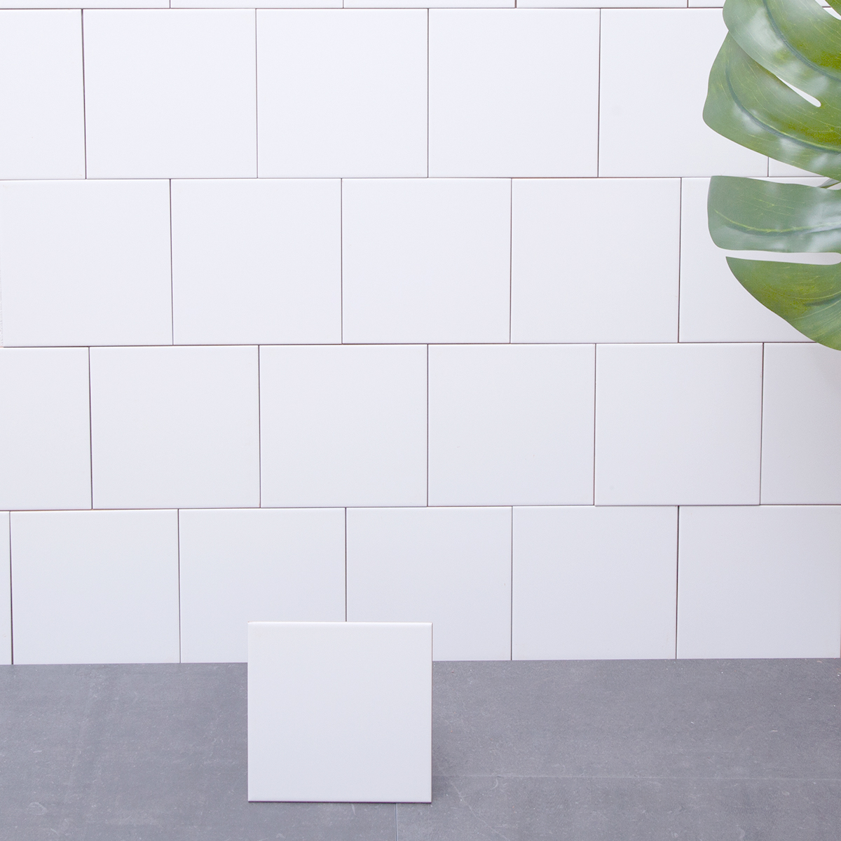 Kakel ArcTile Vit Matt 15X15 cm