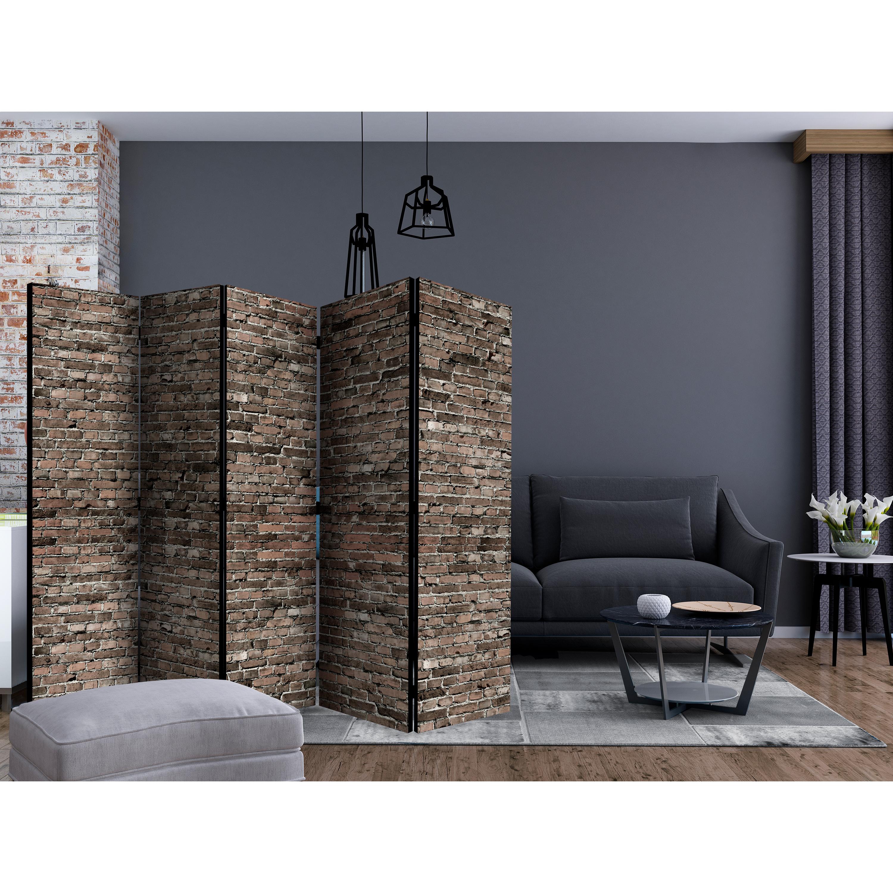 Rumsavdelare Arkiio Old Brick II 225x172 cm