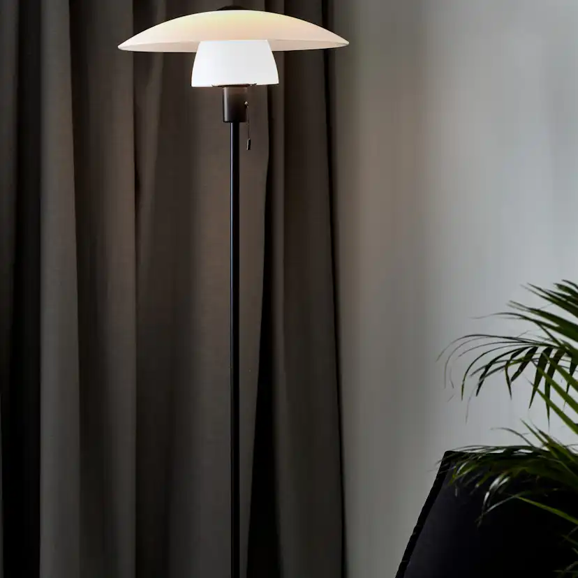 Golvlampa Nordlux Verona Opal Vit