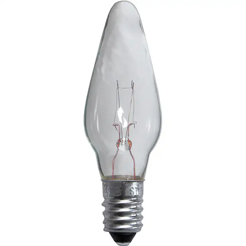 LED-lampa Star Trading Reservlampa E10 55V 3W 3-pack Transparent