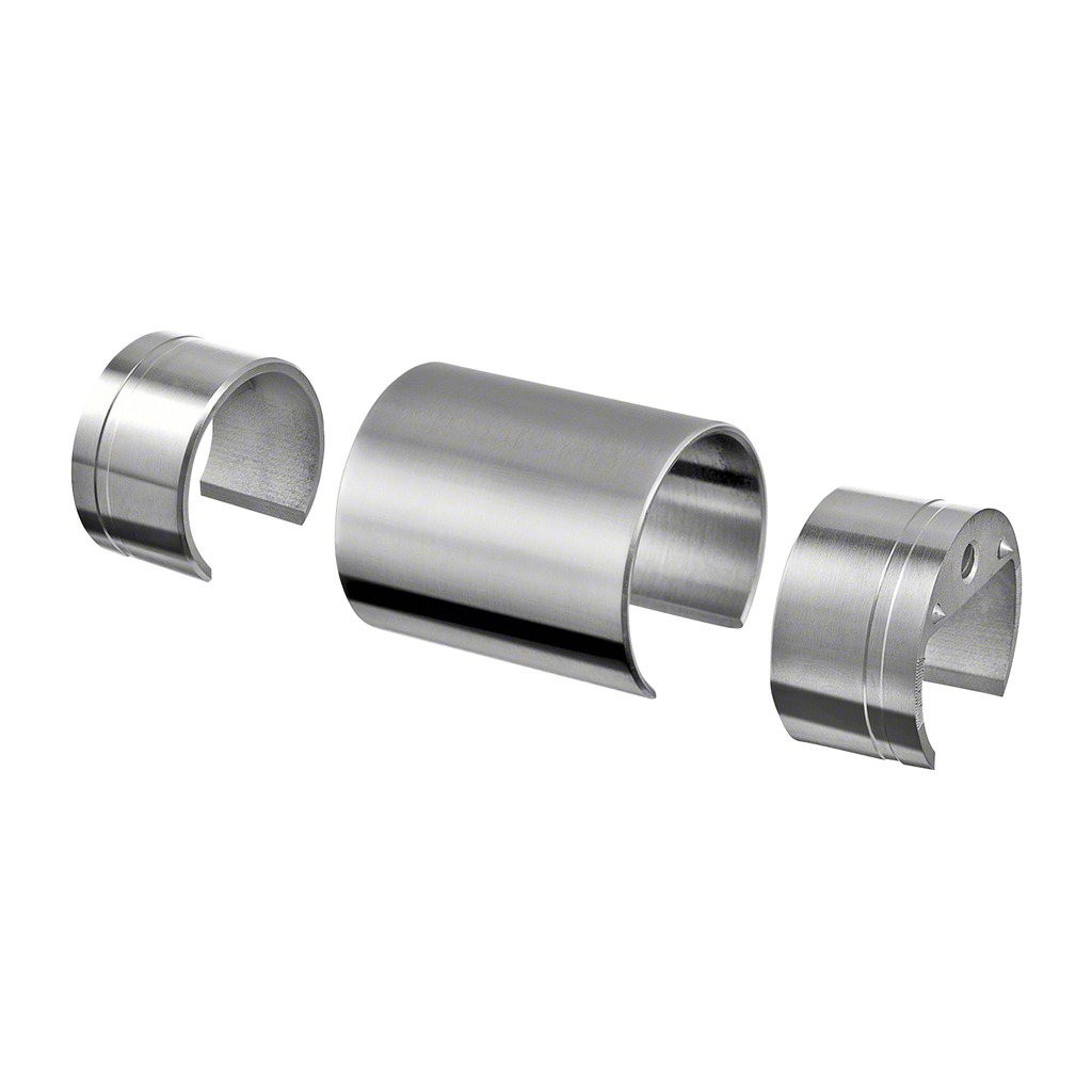 Koppling Herrljunga Ledstångsfabrik Rak Överliggare Inomhus 50 mm