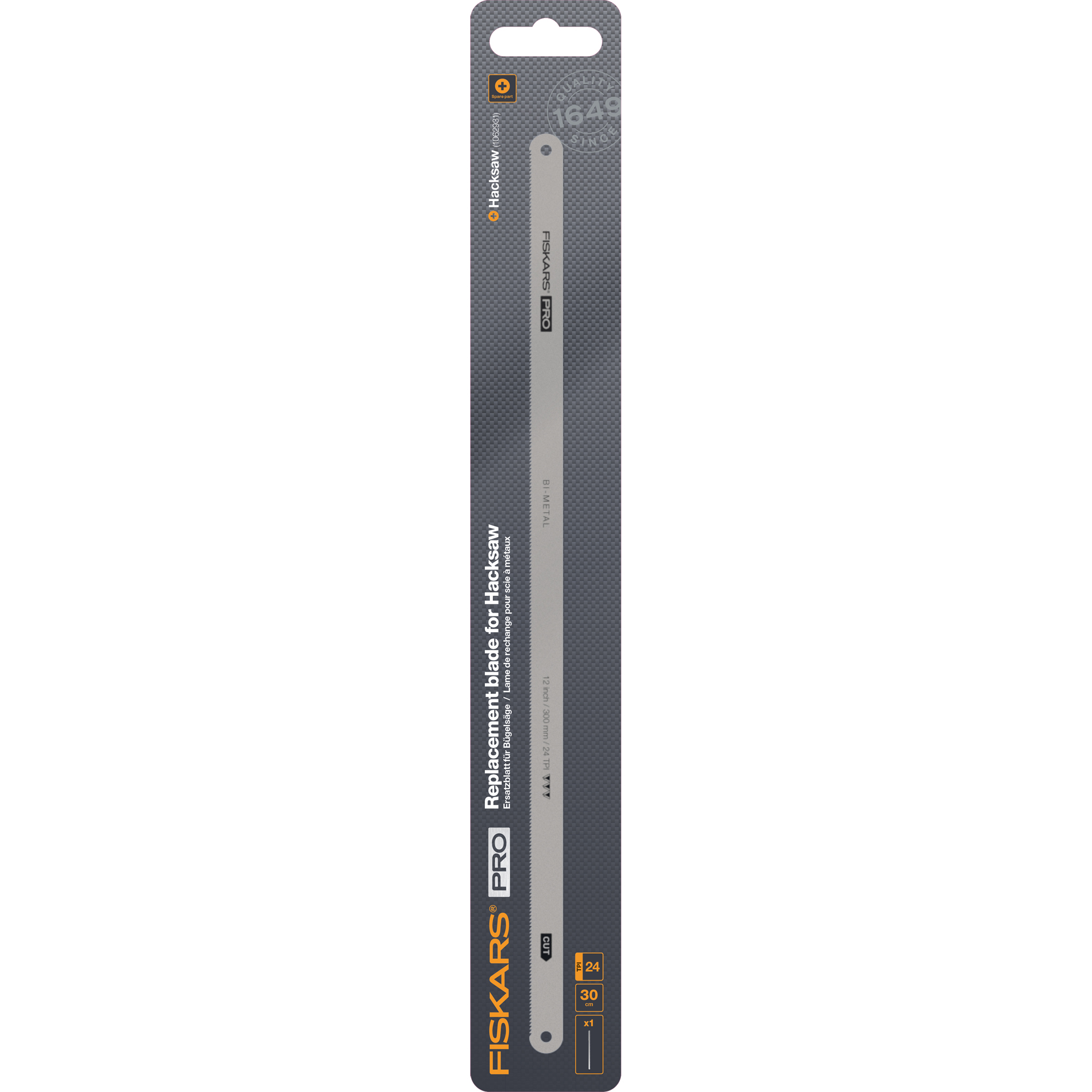 Bågfilsblad Fiskars Truetension 30cm