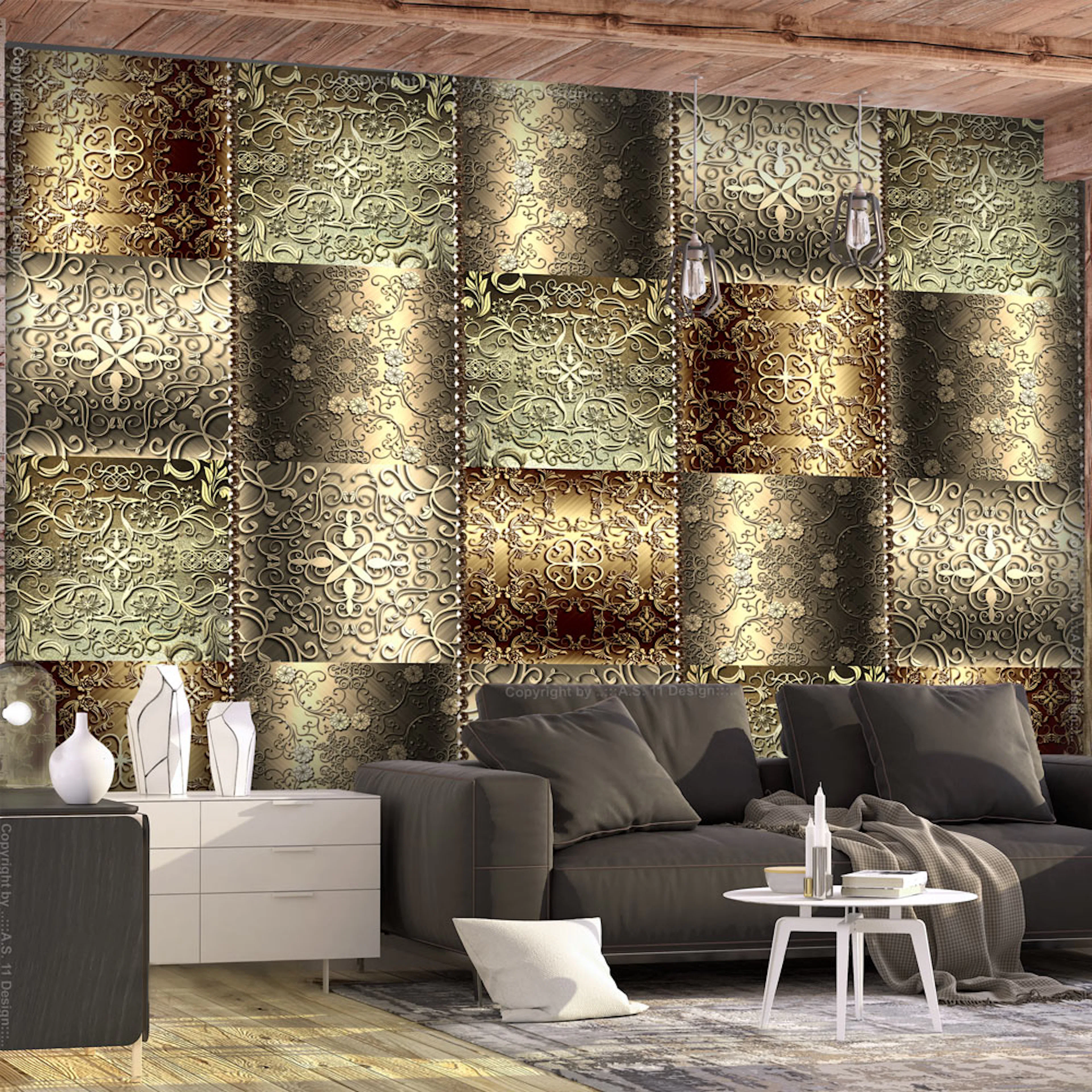 Fototapet Arkiio Metal Plates