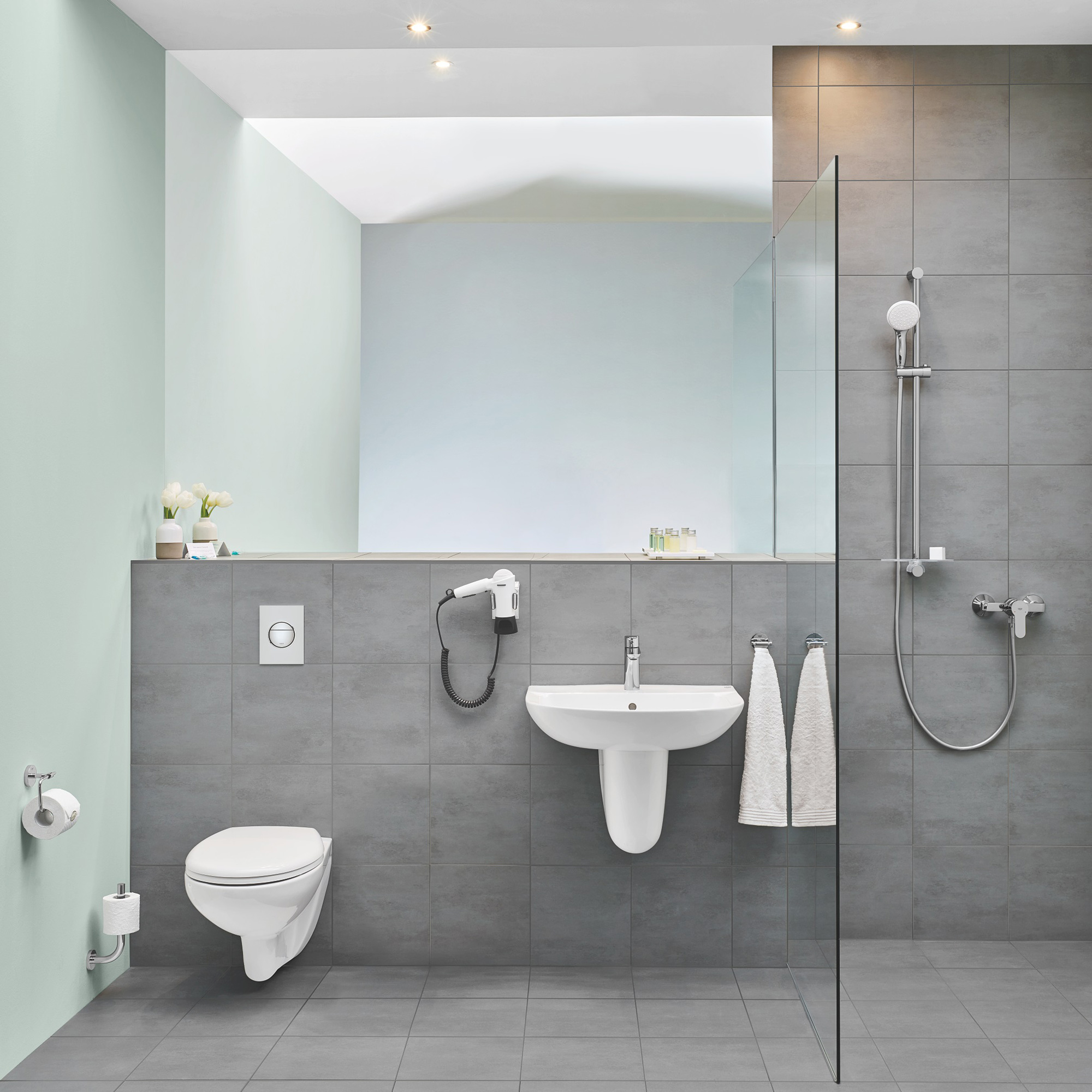 Vägghängd Toalettstol Grohe Bau Ceramic 39427